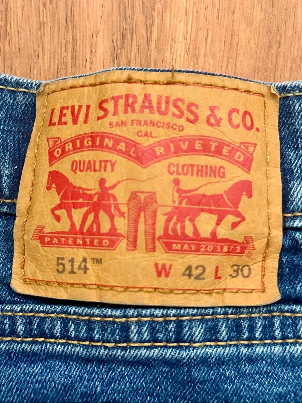 Signature by Levi Strauss Men's Relaxed Jeans - Blue Denim